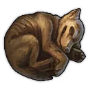 Wolfswelpen- Mumie